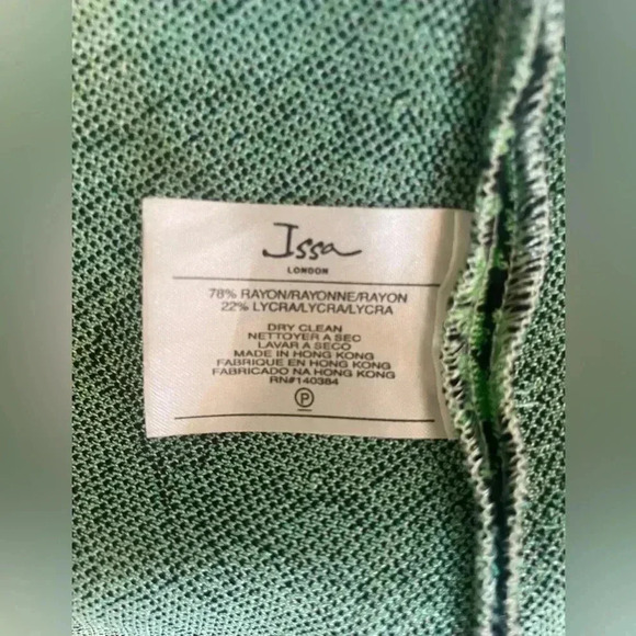 Issa London Butterfly Wing Knit Mini Fit and Flare Small Colorful - Picture 10 of 10